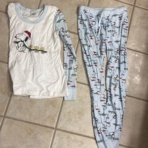Hanna Andersson Size Small Peanuts PJs